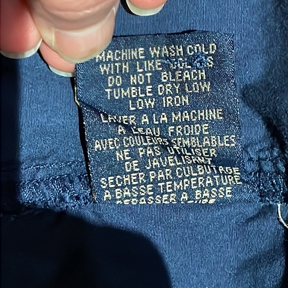 Blue Guru men’s blue button-down, short sleeve shirt - L - Picture 8 of 9